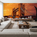 London Bridge Sunset Mural Wallpaper - room preview 04