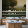Morning Mountains Mural Wallpaper - room preview 04