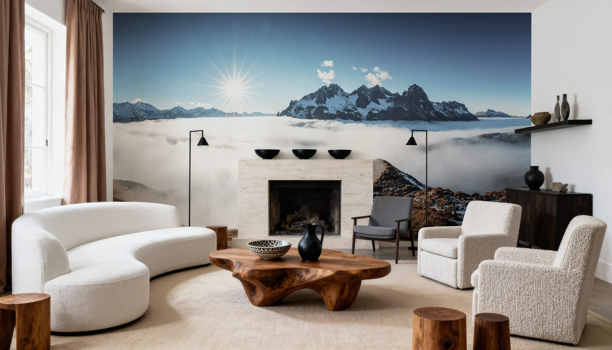 Arlberg Fall Mural Wallpaper - room preview 04