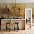 Winter Sanctuary Mural Wallpaper - room preview 04