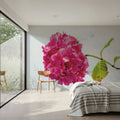 Bright Pink Hydrangea Mural Wallpaper - room preview 04