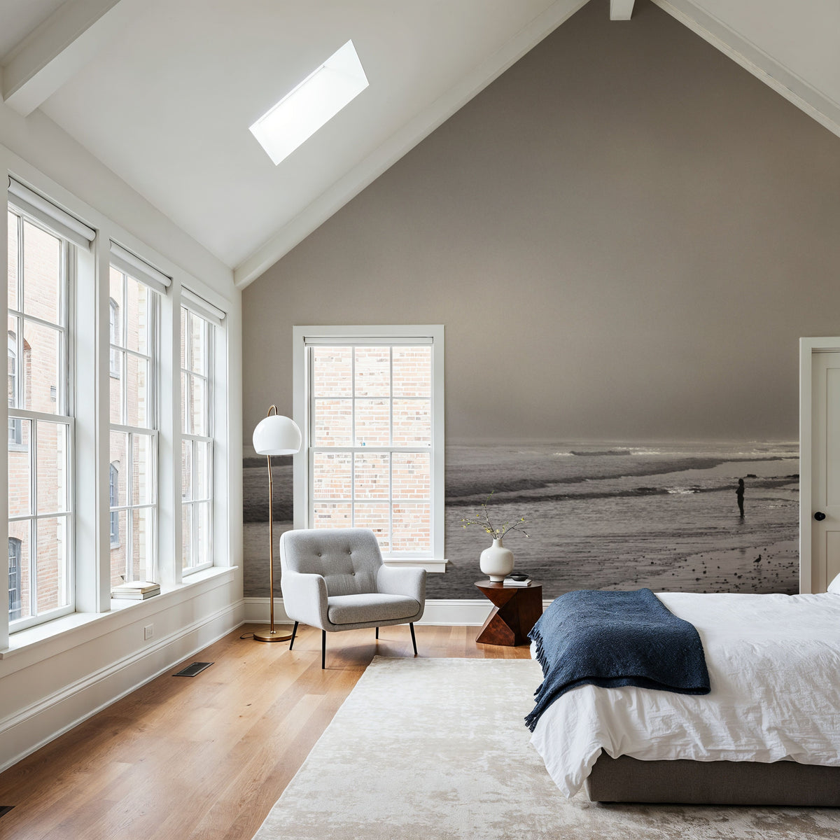 Misty Surfer's Cove Mural Wallpaper - room preview 04