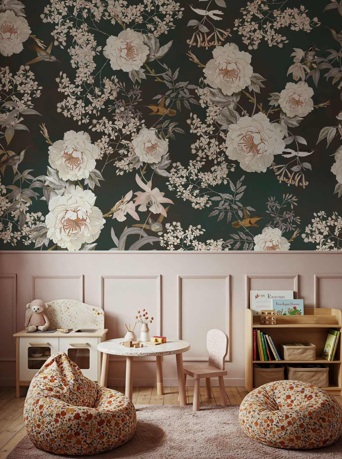 Birds of Eden Mural Wallpaper - Edition 4 - room preview 04