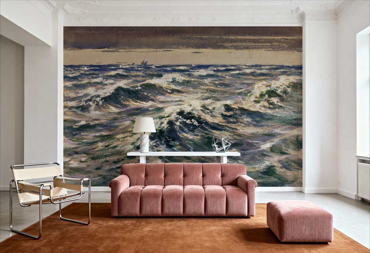 The Open Sea Mural Wallpaper - room preview 04
