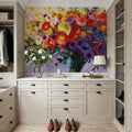 Wild and Flowery Mural Wallpaper - room preview 04