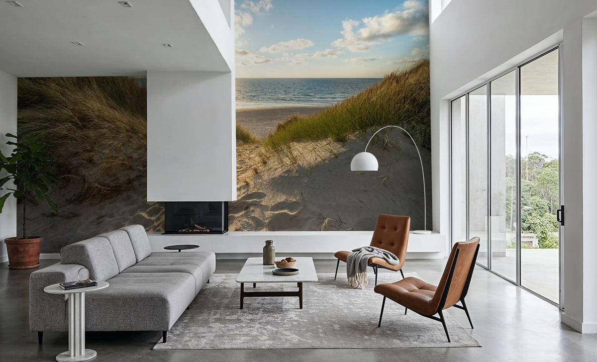 Coastal Escape Mural Wallpaper - room preview 04