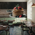 Stack of Pancakes Mural Wallpaper - room preview 04