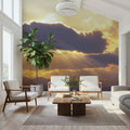 Golden Mountain Break Mural Wallpaper - room preview 04