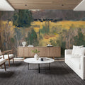 Winter Reflections Mural Wallpaper - room preview 04
