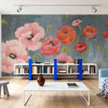 Poppy Party Mural Wallpaper - room preview 04