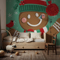 Festive Christmas VIII Mural Wallpaper - room preview 04