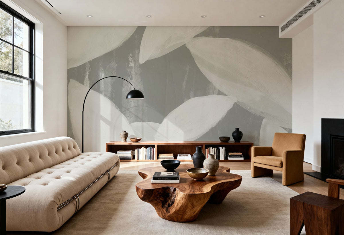 Falling Leaves II Mural Wallpaper - room preview 04