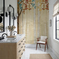 Down to the Woods Autumn Mural Wallpaper - room preview 04