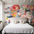 Bloom Burst Mural Wallpaper - room preview 04