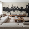 Kabul Afghanistan Skyline Concrete Mural Wallpaper - room preview 04