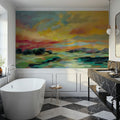 July Sunset Mural Wallpaper - room preview 04