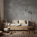 Painted Dreamy Clouds, Gray Mural Wallpaper - room preview 04