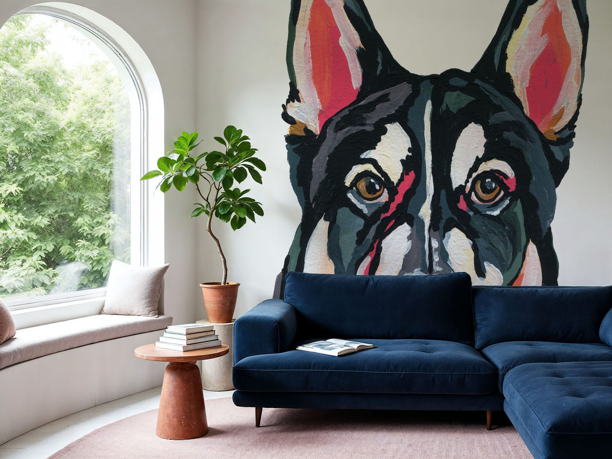 Husky Mural Wallpaper - room preview 04