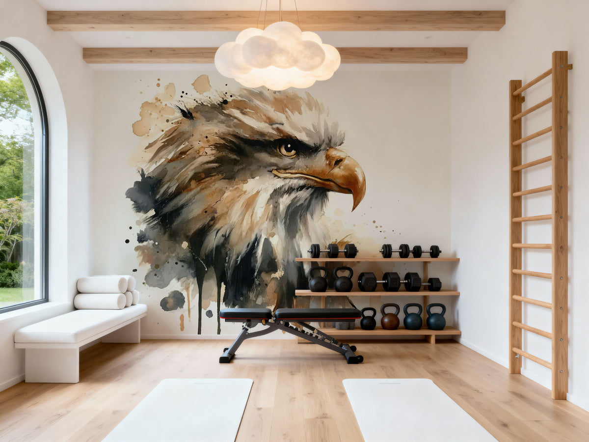 Majestic Eagle Essence Mural Wallpaper - room preview 04