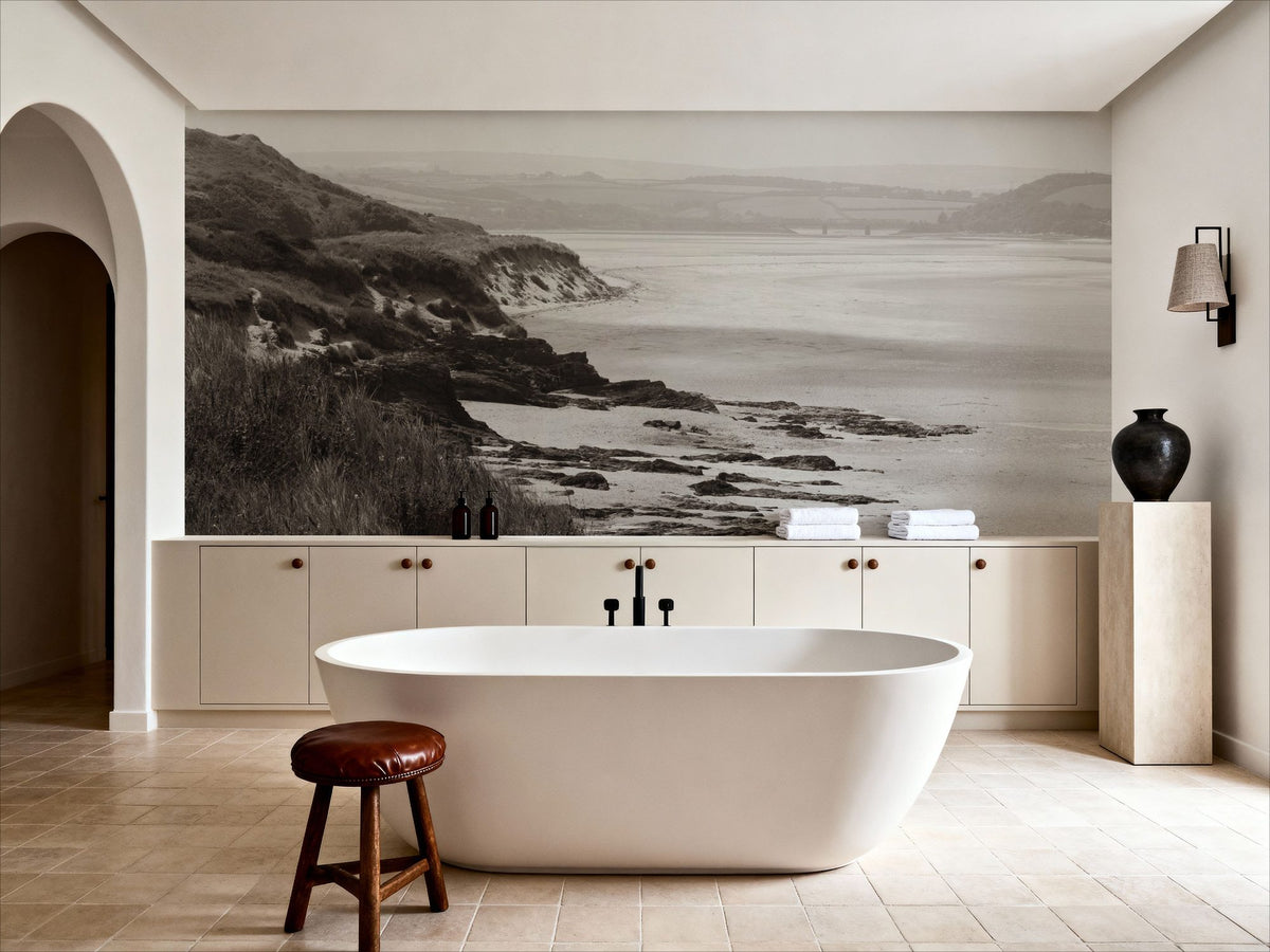Rock Beach Mural Wallpaper - room preview 04