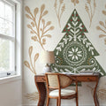 Holiday Form VI Color Mural Wallpaper - room preview 04