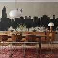 Wintherthur Switzerland Skyline Concrete Mural Wallpaper - room preview 04