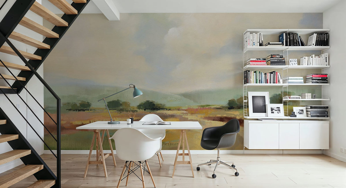 Glowing Sky Mural Wallpaper - room preview 04