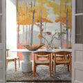 Late Wood Mural Wallpaper - room preview 04
