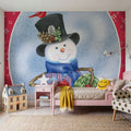 Main Street Christmas VII Mural Wallpaper - room preview 04