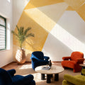 Paper Work Mural Wallpaper - room preview 04