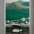 The Sleeping Mountain Mural Wallpaper - room preview 04