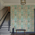 Tiles in Color Mural Wallpaper - room preview 04