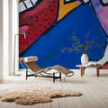 Party on Wall Street Mural Wallpaper - room preview 04