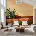 Dutch Sunset Windmills Mural Wallpaper - room preview 04