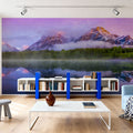 Wedge Pond Clouds Mural Wallpaper - room preview 04