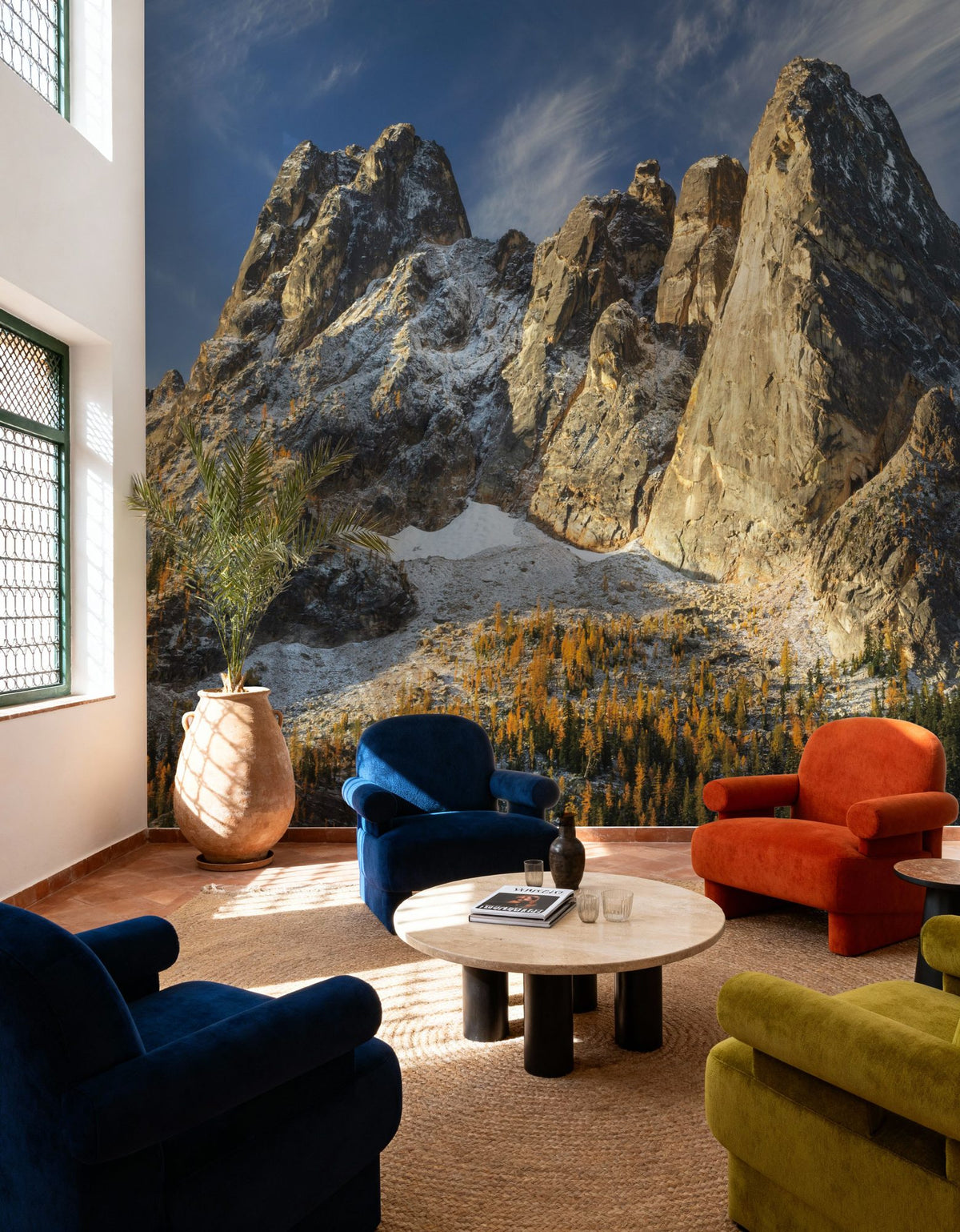 Liberty Bell Mountain Mural Wallpaper - room preview 04