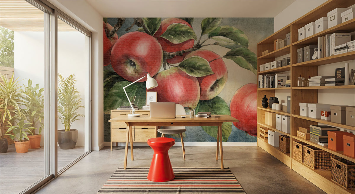 Wild Apples Mural Wallpaper - room preview 04