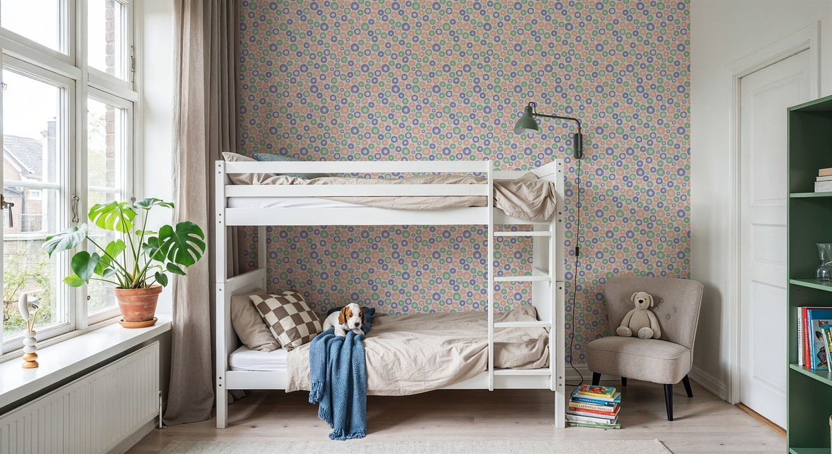Daisies in Bloom Mural Wallpaper - room preview 04