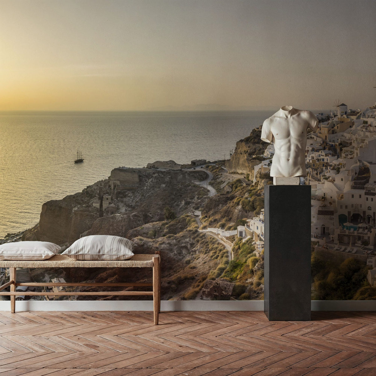 Caldera Sunset Mural Wallpaper - room preview 04