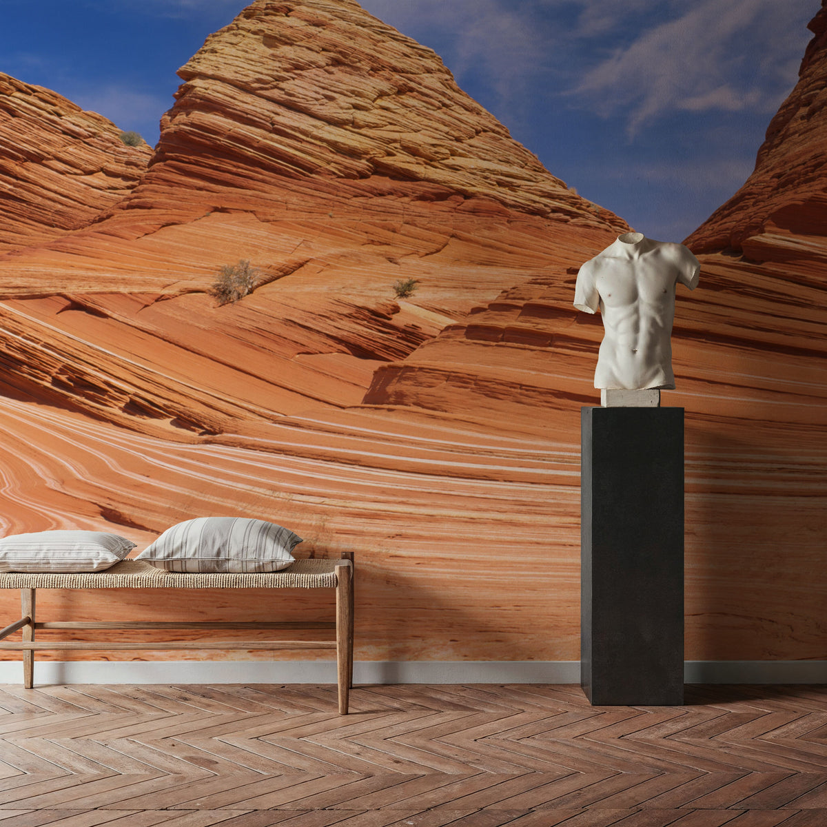 Vermillion Cliffs Mural Wallpaper - room preview 04