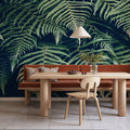 Fern Leaves Mural Wallpaper - room preview 04