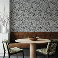 Straight Streets BW Mural Wallpaper - room preview 04