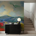 Green Meadow I Mural Wallpaper - room preview 04