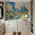 Contemporary Tulips Mural Wallpaper - room preview 04