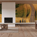 Cycling Through Golden Hills Mural Wallpaper - room preview 04
