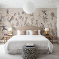 Tulips & Birds, Sand Mural Wallpaper - room preview 04