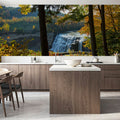 Middle Falls Mural Wallpaper - room preview 04