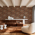 Palmera Luxe, Capuccino Mural Wallpaper - room preview 04