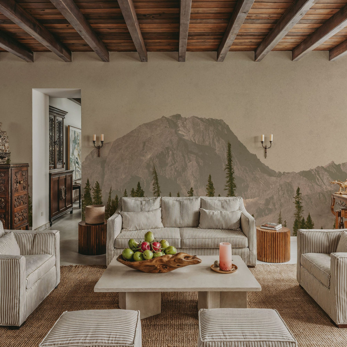 Mountainous IV Mural Wallpaper - room preview 04