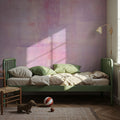 Texture Fields Pink Mural Wallpaper - room preview 04
